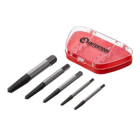 Набір экстракторів для гвинтів 5 од. INTERTOOL SD-8005 | Зображення 2