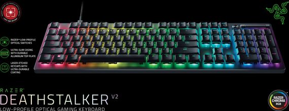 Клавіатура механічна Razer DeathStalker V2 105key RZ03-04500800-R3R1 | Зображення 8