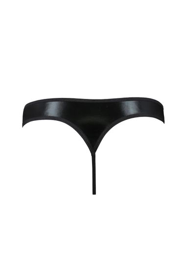 Чоловічі латексні стрінги Passion 033 THONG Paul, Чорний, L, XL | Зображення 3