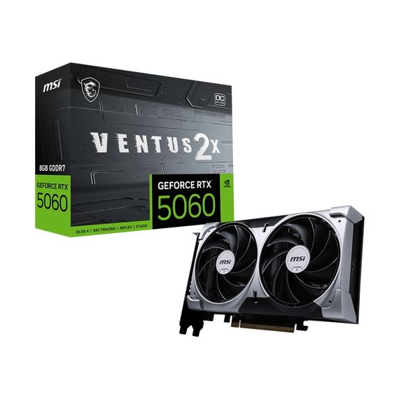 Відеокарта MSI GeForce RTX5060 8Gb VENTUS 2X OC (RTX 5060 8G VENTUS 2X OC) | Зображення 4