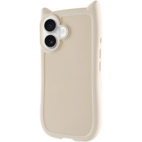 Чохол TPU Cat для Apple iPhone 16 Plus (6.7") Antique White
