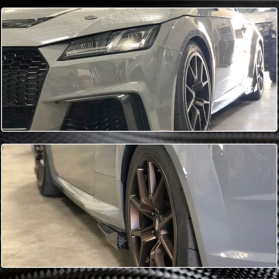 Боковые Пороги (2014-2019, Карбон) для Ауди ТТ | Зображення 3