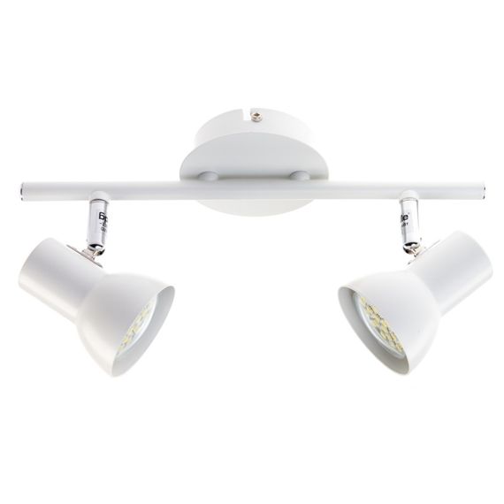 Светильник настенно-потолочный спот поворотный накладной HTL-182/2 GU10 WH | Зображення 4