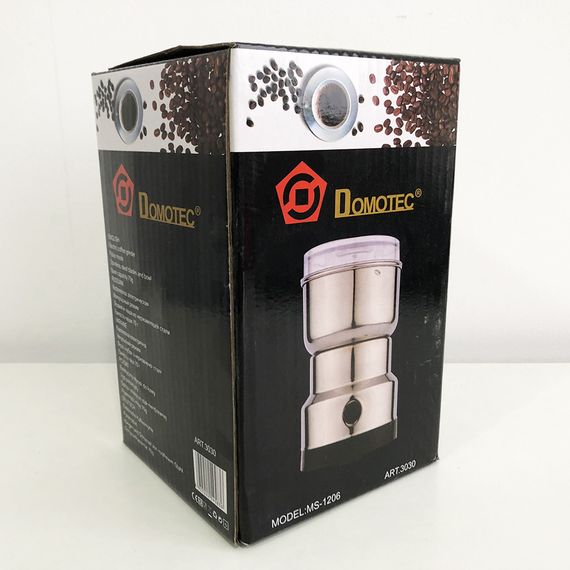 Кавомолка 150 вт DOMOTEC MS-1206 Багатофункціональна кавомолка Кавомолка JK-705 побутова електрична | Зображення 5