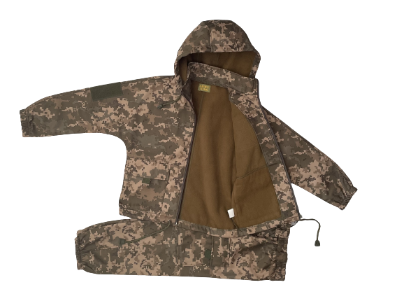 Костюм підлітковий ARMY KIDS ПІЛОТ теплий камуфляж піксель зріст 164-170 см | Зображення 8
