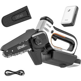 Аккумуляторная мини-пила бесщеточная Litheli от повербанка УМБ Litheli PowerBank 10000 мАч 45Вт VZ-77