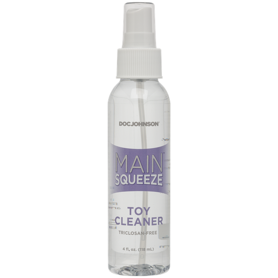 Чистящее средство для игрушек Doc Johnson Main Squeeze Toy Cleaner (118 мл) антибактериальный sexstyle