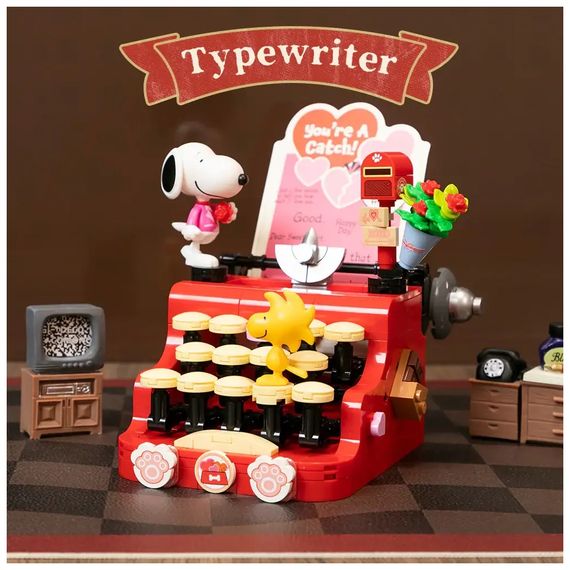 Конструктор Pantasy Snoopy Друкарська машинка (86913) | Зображення 1