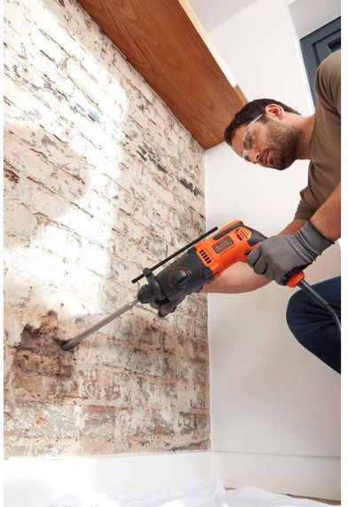 Перфоратор мережевий SDS-Plus BLACK+DECKER BEHS01K | Зображення 8