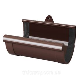 Муфта желоба. 130/100 Водосточные системы Rainway (Ренвей) коричневый