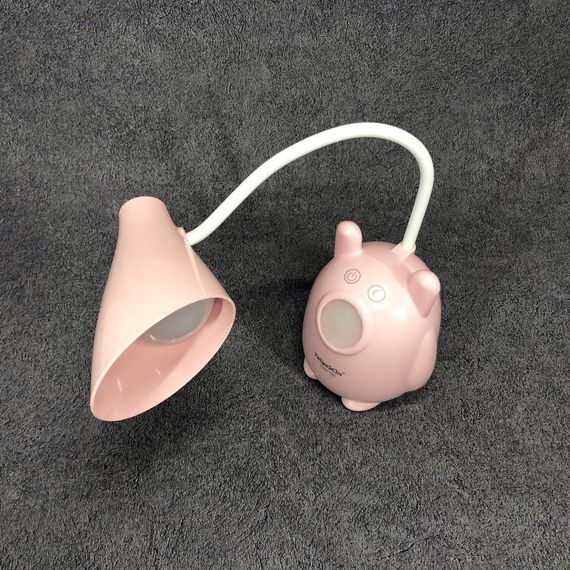 Настольная лампа TaigeXin LED TGX 792, светодиодная настольная, удобная настольная лампа. Цвет: розовый | Зображення 4