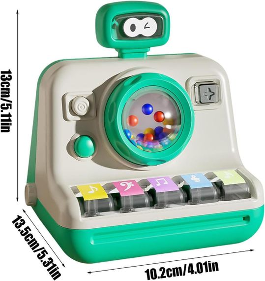 Дитяче електронне міні-піаніно, Іграшка піаніно-пазл для раннього розвитку дітей знижка | Зображення 6