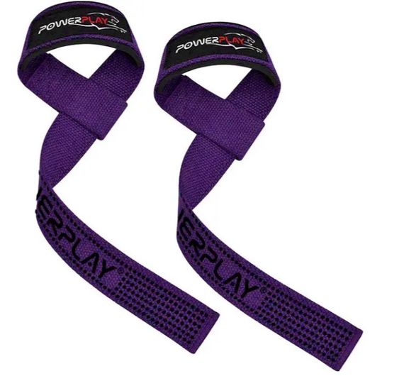 Лямки для тяги PowerPlay 7064 Lifting Gym Straps Фіолетові (PP_7064_Purple) | Зображення 2