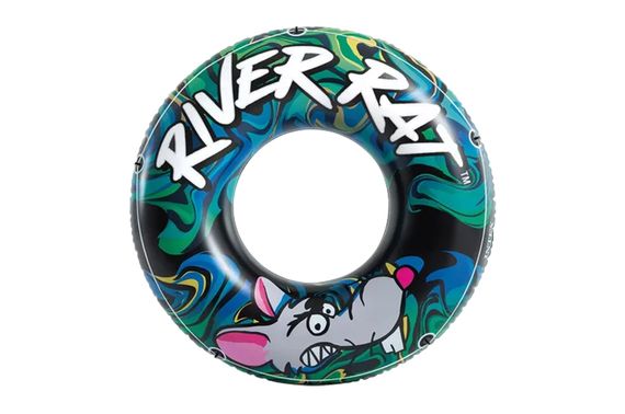 Круг надувний INTEX "River Rat" в коробці 68209 р. 122см | Зображення 1