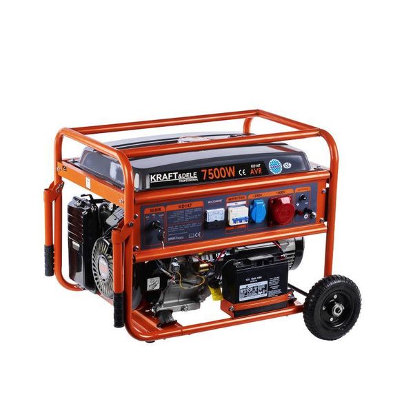 Бензиновий генератор трифазний 7500W 230/400V KD147