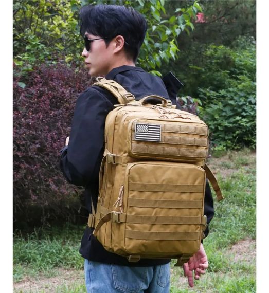 BattleShield Tactical Backpack 50L - военный рюкзак для спецприведения и туризма | Зображення 8