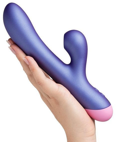Вибратор-кролик с пульсатором для клитора ROMP Pulse фиолетовый sexstyle | Зображення 6