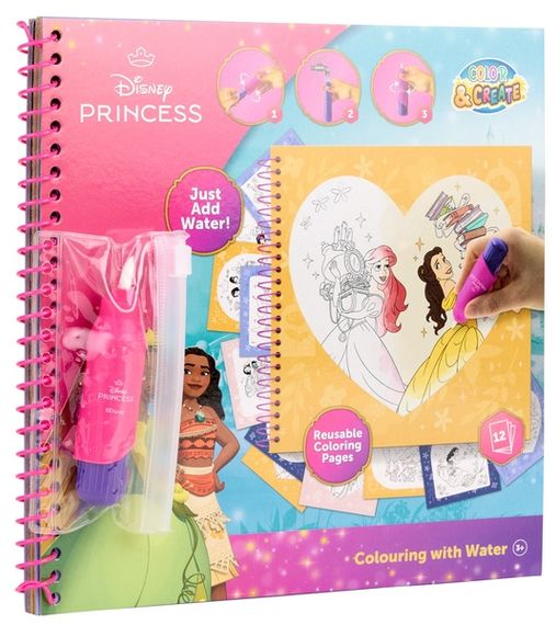 Водна розмальовка Disney Princess (DP252390) | Зображення 1
