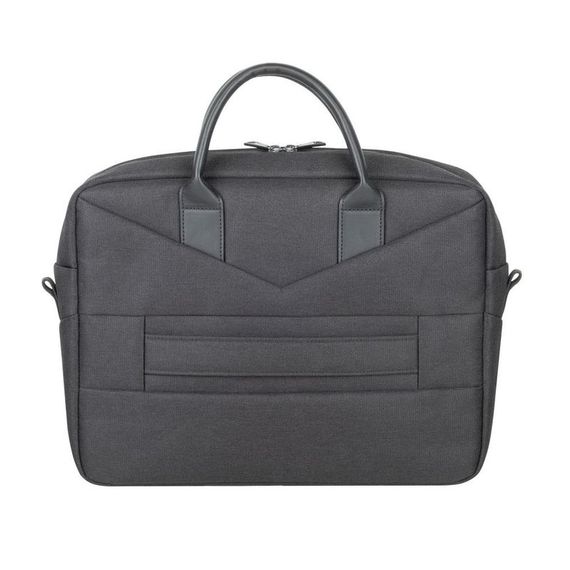 сумка  для ноутбука 15 RivaCase 8124 (Black) ECO чорна | Зображення 2