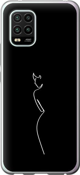 Чехол на Xiaomi Mi 10 Lite Силуэт1 "4590u-1924-17620"
