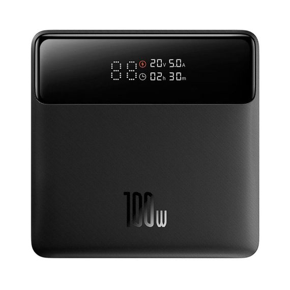 Зовнішній акумулятор Baseus Blade Power Digital Display Fast Charging Power Bank  HD Edition 20000mAh 100W Black | Зображення 3