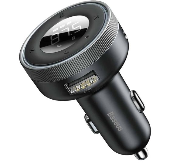 АЗП з FM-модулятор Baseus Enjoy Car Wireless MP3 Charger (Wireless 5.0) | Зображення 4
