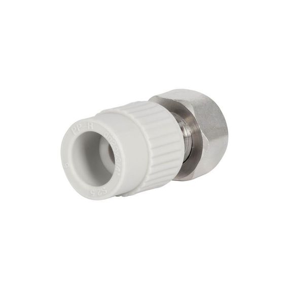 Муфта под Евроконус PPR с накидной гайкой Thermo Alliance 20х3/4" ВР с латунным штоком | Зображення 5