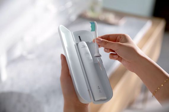 Зубна електрощітка Philips HX3671/13 Gemini 3100 White (HX3671/13) | Зображення 4
