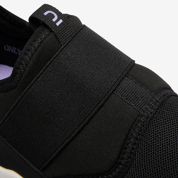Кросівки жіночі PW 160 Slip-on для спортивної ходьби чорні - EU39 UA38 | Зображення 3