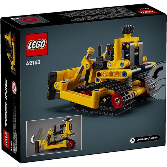 Конструктор LEGO Technic Надпотужний бульдозер 195 деталей (42163) | Зображення 6