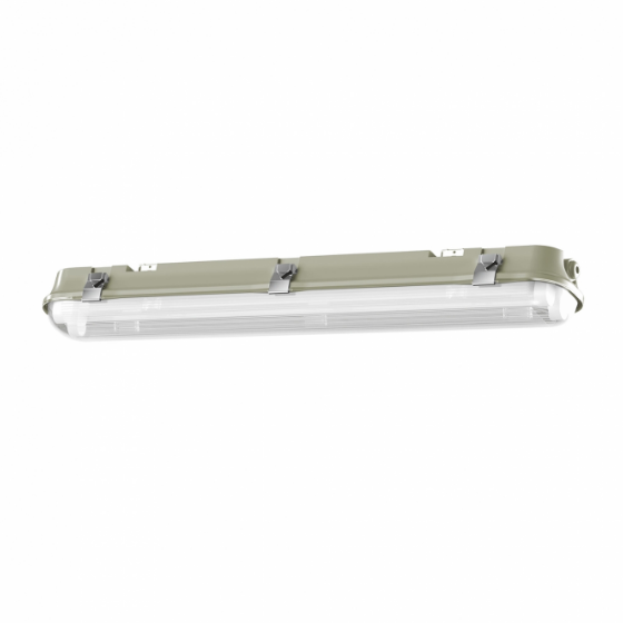 LED Світильник лінійний під лампу 2*T8 0,6м 220V VL-BNW-T8062G Videx | Зображення 2