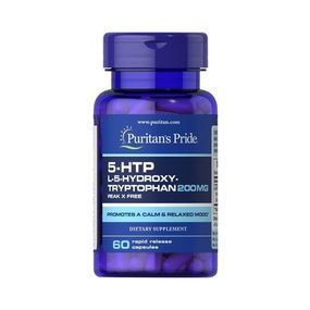 Тріптофан Puritan's Pride 5-HTP 200 mg 60 Caps