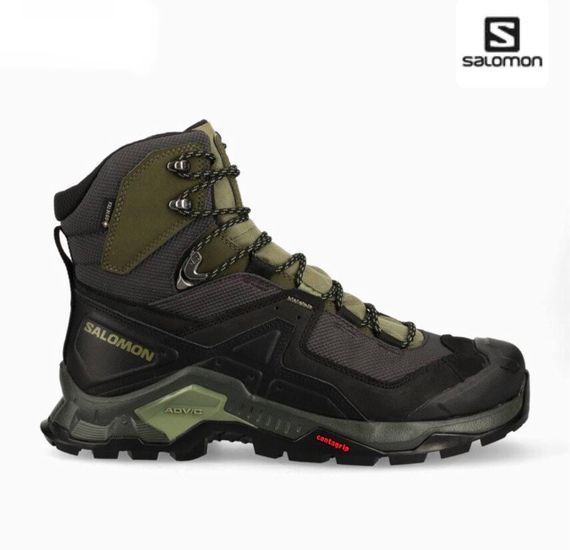 Черевики Salomon QUEST ELEMENT GTX-Black/Olive Night | Зображення 2