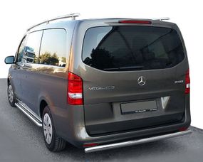 Задняя защита AK002 (нерж.) для Mercedes Vito / V W447 2014-2024 гг