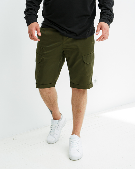 Мужские шорты-карго с пятью карманами BD0005 цвет хаки, размер S