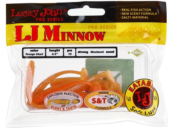 Виброхвосты 2,2" LJ Лаки Джон MINNOW 142-Т26 | Зображення 1