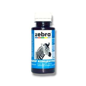 Барвник для фарби колер концентрат ЗЕБРА 100мл 622 Блакитна фіалка