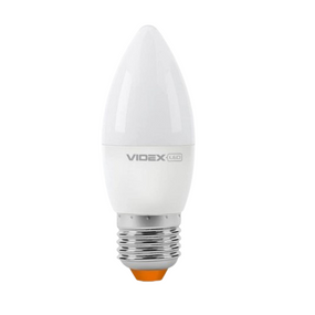 Лампа LED C37e 7W E27 3000K 220V Videx