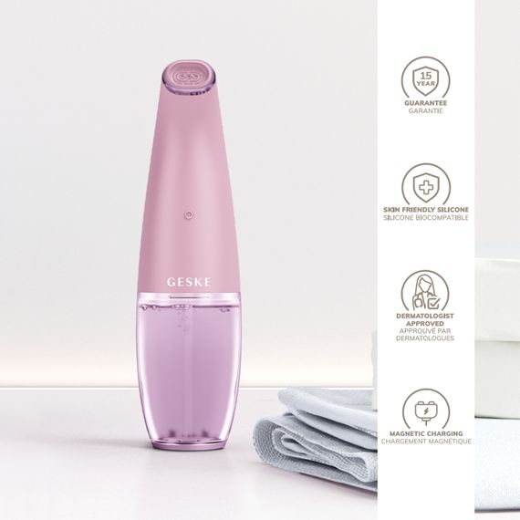 Очищающее средство для лица GESKE Aqua-Stream Face Cleanser 8в1 starlight, Розовый | Зображення 2