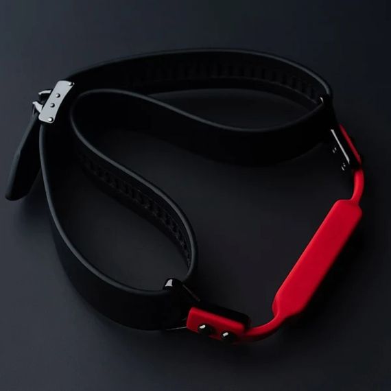 Набір кляп-кулька і кляп брусок на шкіряному ремінці Lockink | Зображення 2