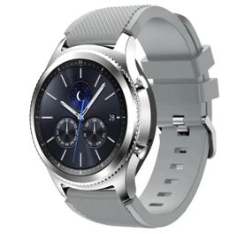 Силиконовый ремешок Primo для часов Samsung Gear S3 Classic SM-R770 / Frontier RM-760 - Grey