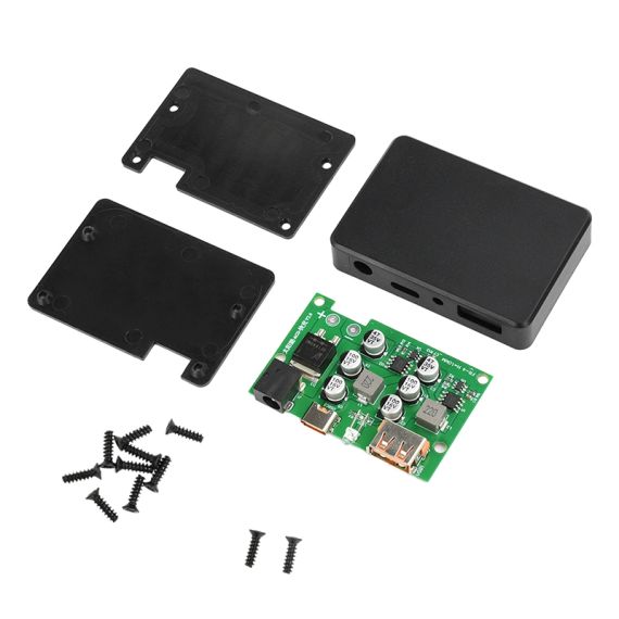 Модуль DC-DC стабілізатор напруги сонячної панелі USB+DC+Type-C QC/PD драйвер для сонячних батарей | Зображення 1