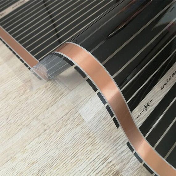 Нагревательная пленка In-Therm 220 Вт/м² + терморегулятор механический in-therm RTC70 12,0 м² (2640 Вт) | Зображення 2