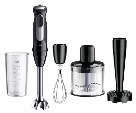 Блендер погружной Braun MQ-55307-MBK 1000 Вт черный