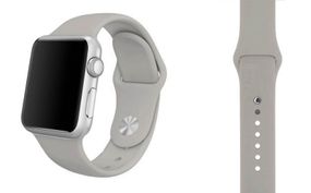 Спортивний ремінець Primo для Apple Watch 42mm / 44mm / 45mm размер L- Fog