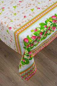 Скатертина Lotus 9258 Туреччина 140*180 см  Бавовна Зелений