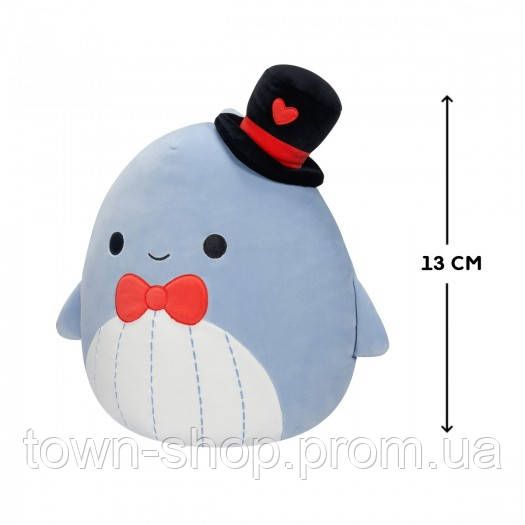 Мягкая игрушка Squishmallows – Синий кит Самир (13 cm) | Зображення 1