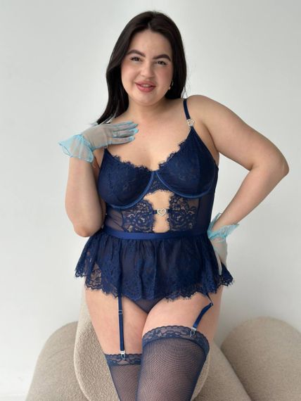 Еротичний комплект білизни Plus Size | Зображення 3