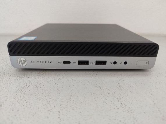 Неттоп HP EliteDesk 800 G3 USFF / Intel Core i5-6500T (4 ядер по 2.5 - 3.1 GHz) / 8 GB DDR4 / 240 GB SSD / Intel UHD Graphics 530 б/в | Зображення 1