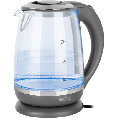 Електрочайник ECG RK 2020 Grey Glass (RK2020 Grey Glass) | Зображення 2